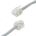 thumbnail image 1 of (Pack of 5) - 50ft Gray Phone Line Cord RJ11 Cable, 1 of 1