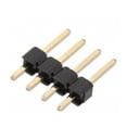 thumbnail image 1 of Pack of 5 61300411121 Connector Header Through Hole 4 position 0.100 (2.54mm) :RoHS, 1 of 2