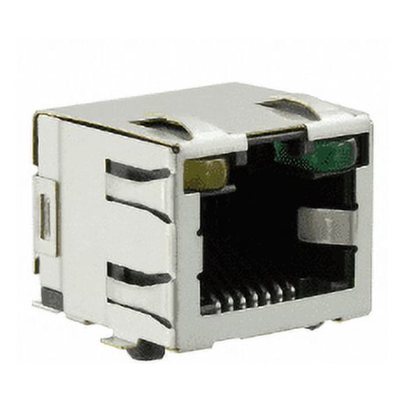 Pack of 5  6339191-1  Jack Modular Connector 8p8c (RJ45, Ethernet) 90? Angle (Right) Shielded, EMI Finger Cat5 :RoHS, Cut Tape
