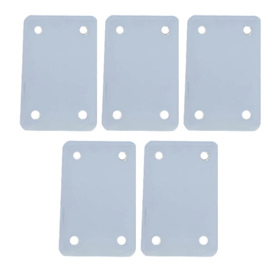 Pack of 5 Acrylic Display Frames Suitable for Multiple Photo Sizes Featuring Secure Photo Holding and Transparent Material (6 * 9cmcm)