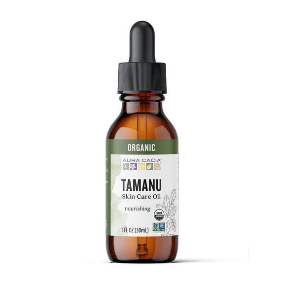 (Pack of 5) Aura Cacia Organic Tamanu Skin Oil 1 Oz