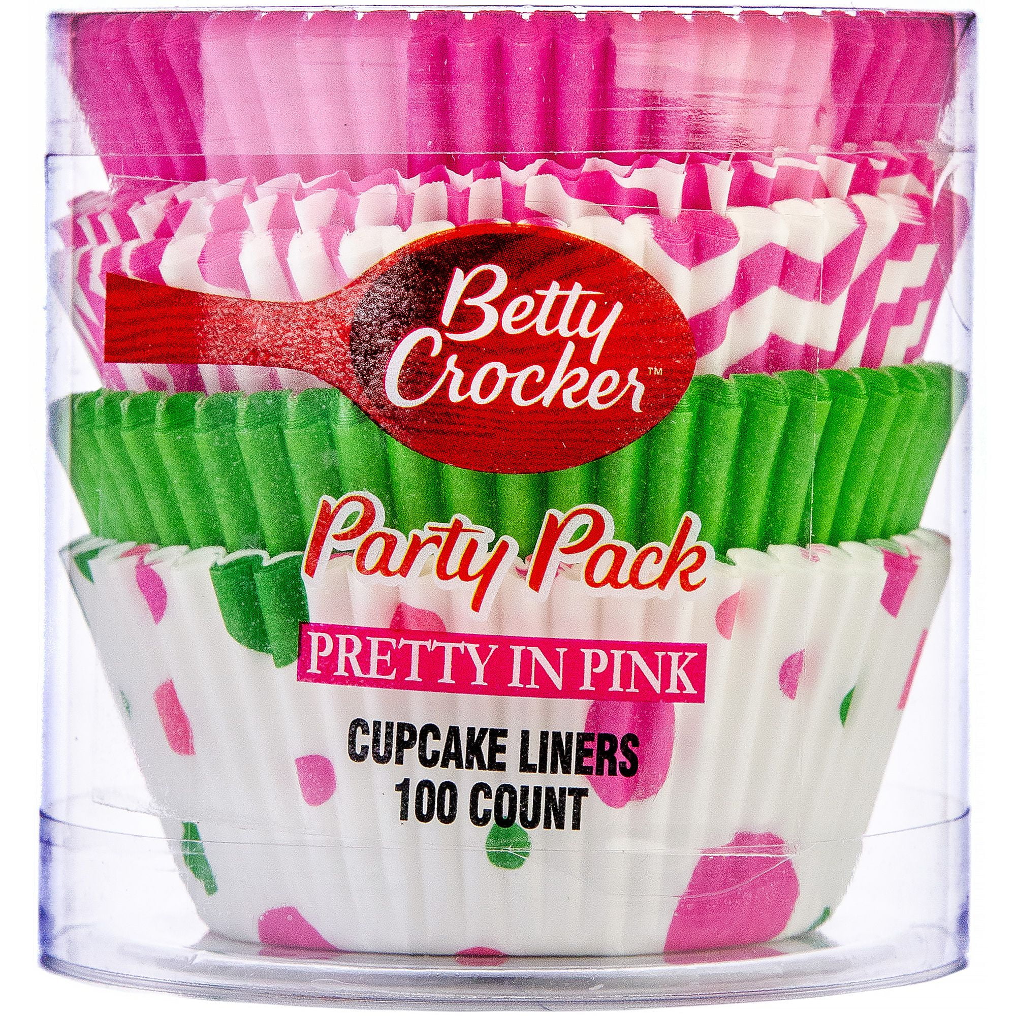Pack of 5 Betty Crocker Cupcake Liners - Pretty In Pink - 500 Count