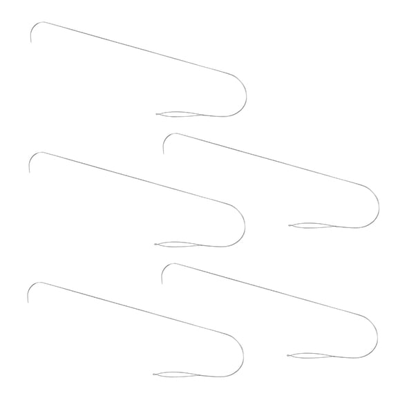 Pack of 5 Big Eyes Beading Needle for Threading Professional Beading Tool for Necklaces and Bracelets Jewelry Supplies