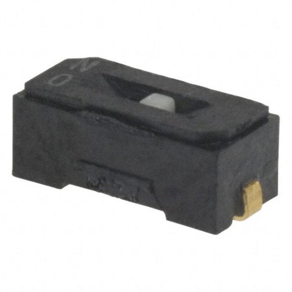 Pack of 5 CHS-01TA Dip Switch SPST 1 Position Surface Mount Slide Actuator 100mA 6VDC, RoHS