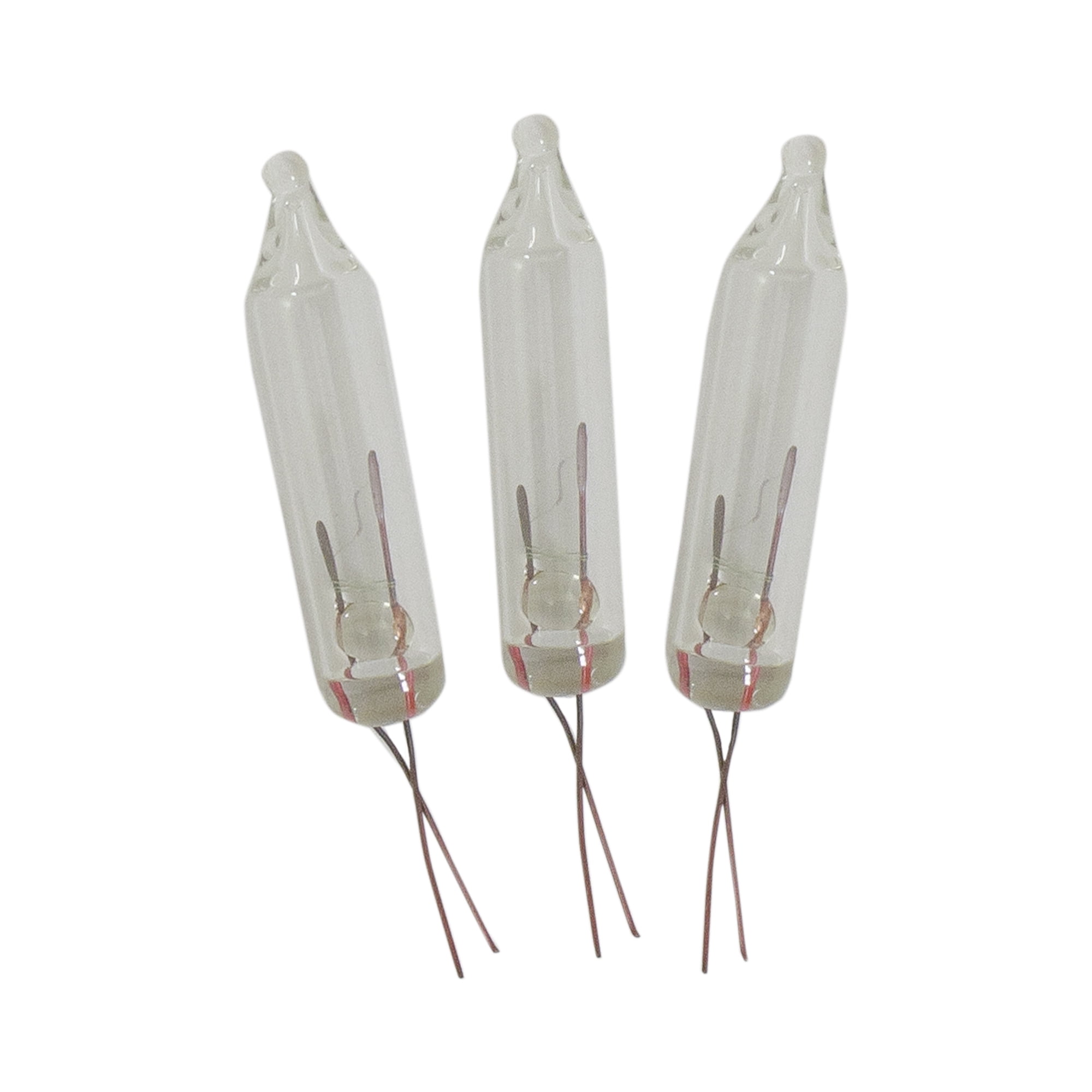 Pack of 5 Clear Christmas Replacement Bulbs 12 Volts