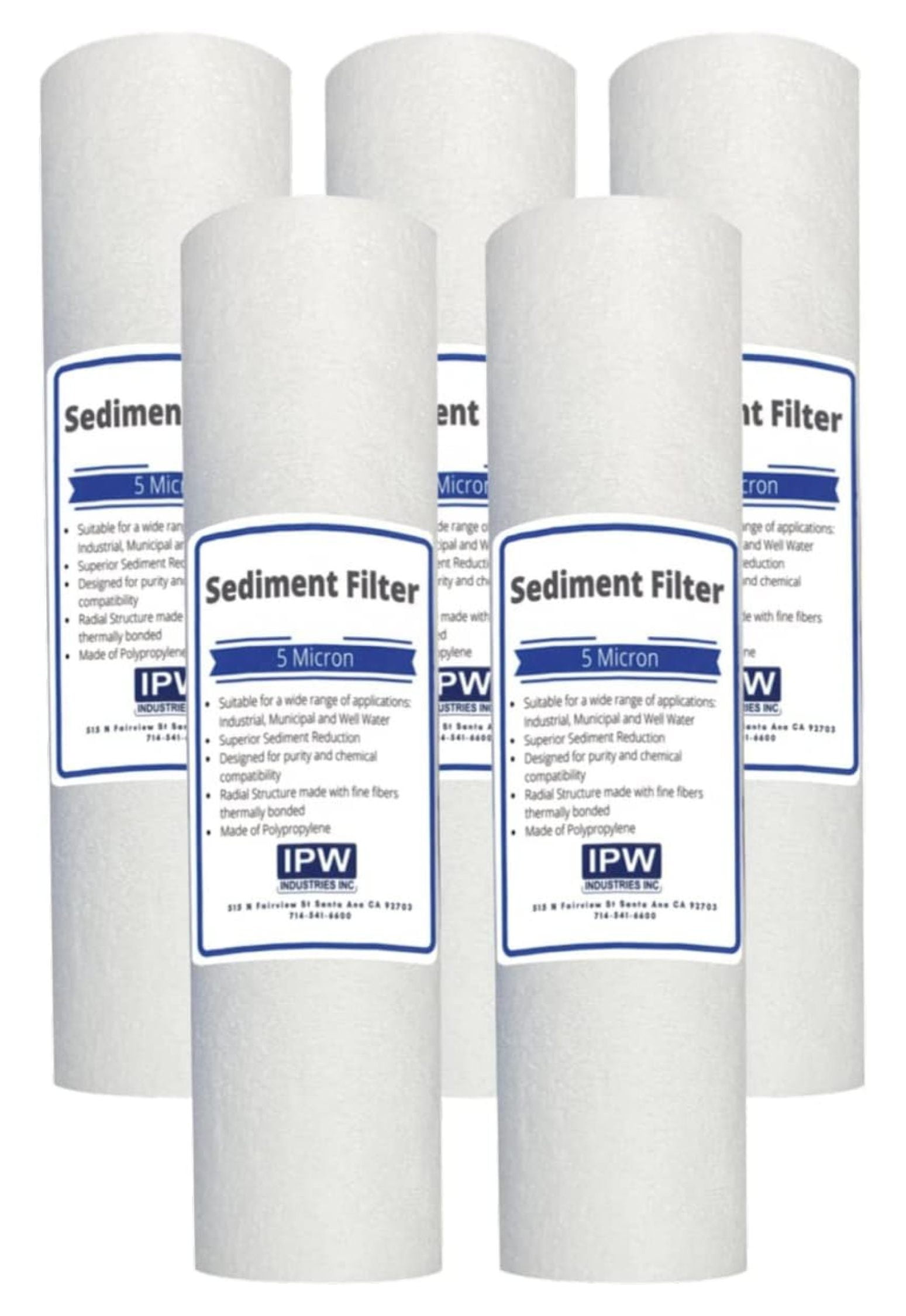 Pack of 5 Compatible Replacment filter set for GXWH04F GXWH20F GXWH20S