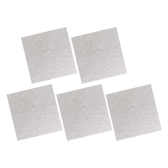 Gieenan 5Pieces Microwave Mica Sheet Electrical Safety Shield Cuttable Mica Sheets