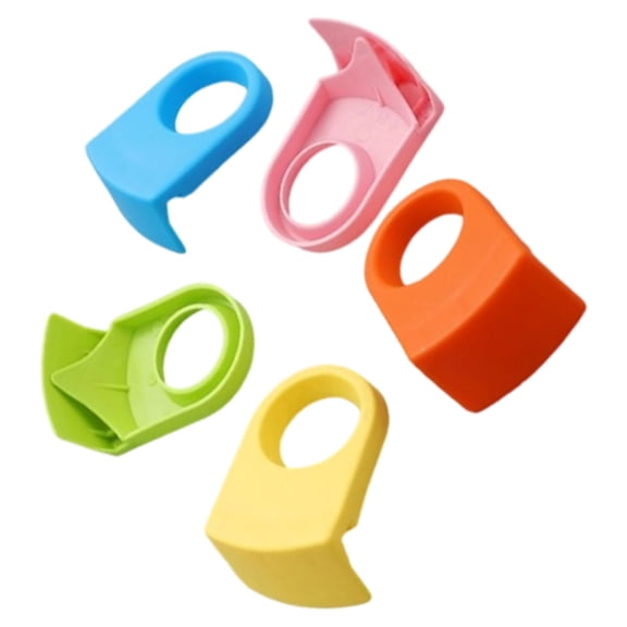 Pack of 5 Efficient Multifunctional Plastic Drink Clip Cocktail Snap For Home