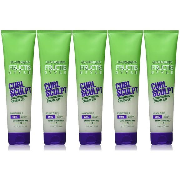 Pack of (5) Garnier Fructis Style Curl Sculpting Gel, 5.1-Fluid Ounce