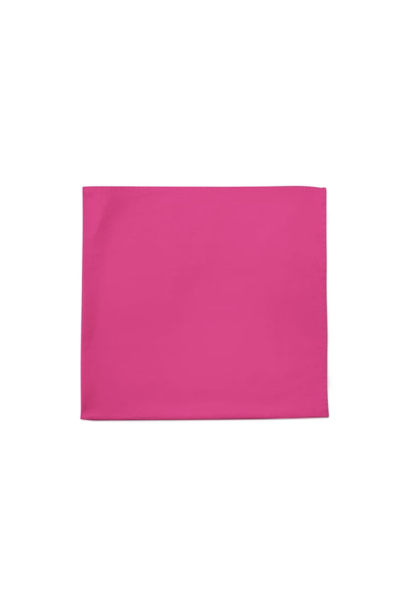 Pack of 5 Handkerchiefs for Men Soft Pure Cotton Hanky Pocket Square (Hot Pink)