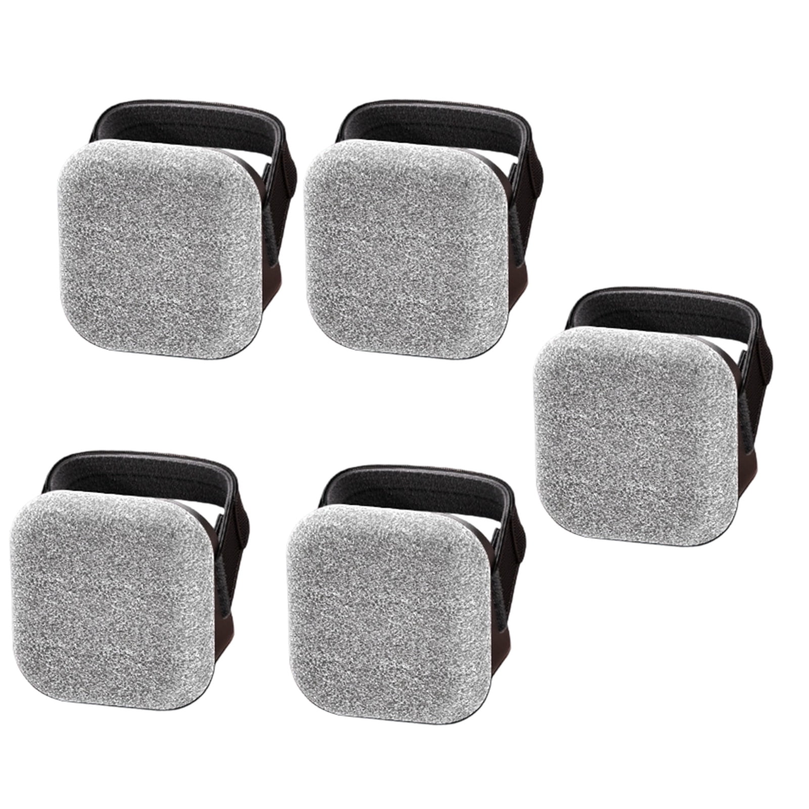 Pack of 5 High Performances Chair Wheel Stoppers Enhances Stability ...
