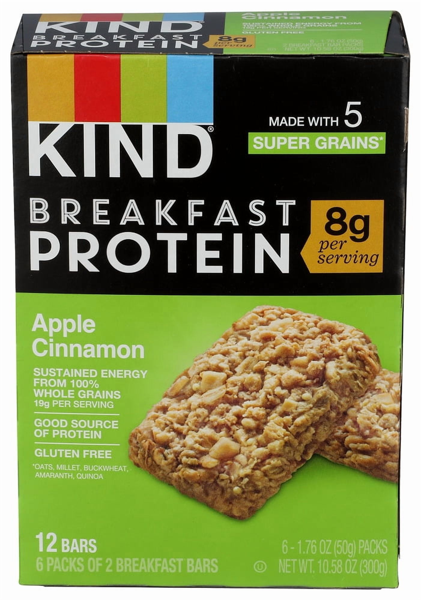 (Pack of 5) KIND Bar Protein Apple Cinnamon 10.58 Oz