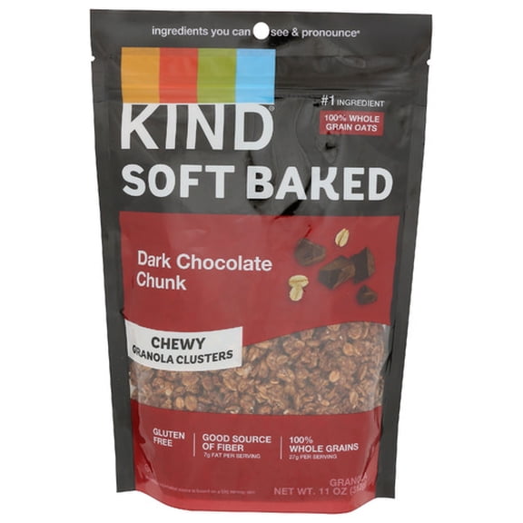 (Pack of 5) KIND Granola Chocolate Dark Chunk Softbake 11 Oz