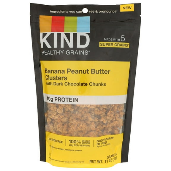 (Pack of 5) Kind Granola Peanut Butter Banana Dark Chocolate 11 Oz