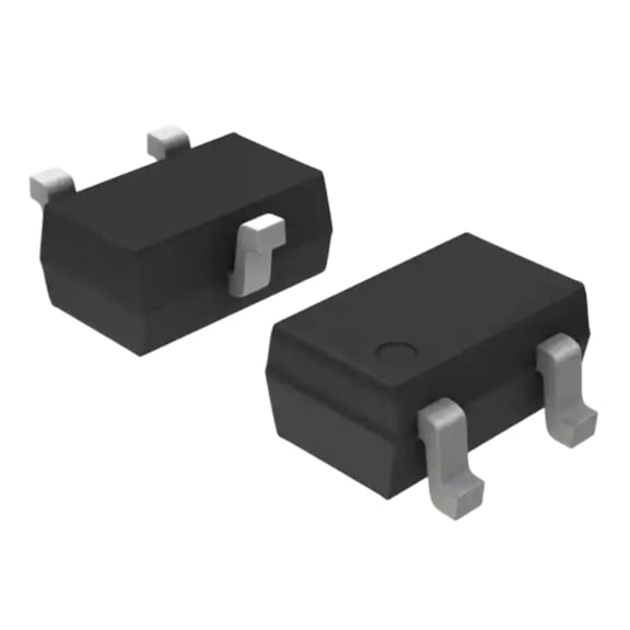 Pack of 5 MMBT2907AWT1G Transistor PNP 60V 0.6A SC70-3, Cut Tape, RoHS
