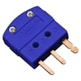 thumbnail image 1 of Pack of 5 MTP-T-M Thermocouple Connector, MTP Series, 3 Prong, Flat Pin, Type T, Plug, 1 of 1