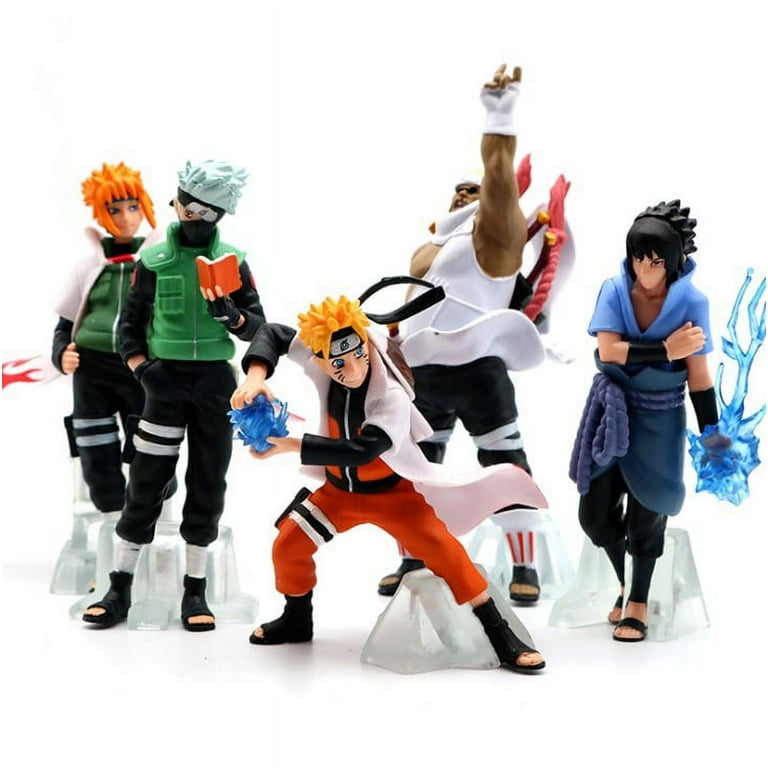 Pack of 5 Naruto Figures Anime Action Figures Birthday Gifts Home