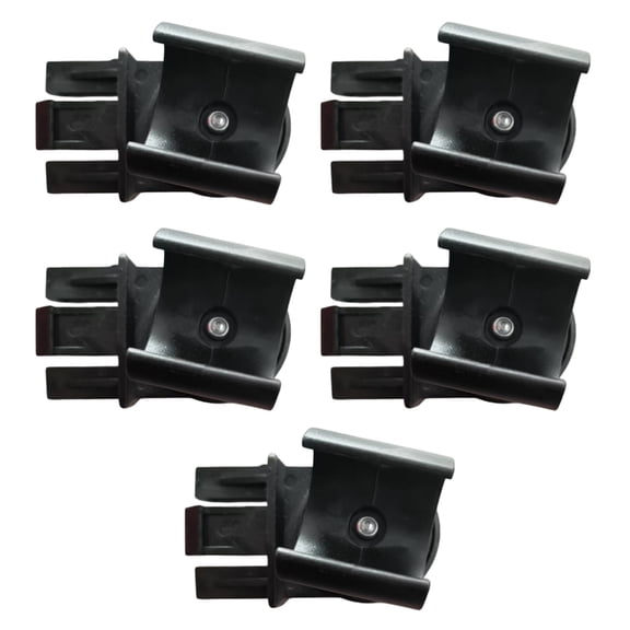 Pack of 5 Plastic Flashlight Clamps Flashlight Holder Perfect for Safety Hats