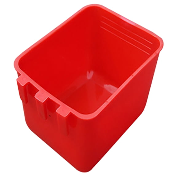 Pack of 5 Poultry Feeders Plastic Cups for Birds and Chickens Large Capacity Bird Watering Bowls Plastic Feeders