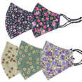 thumbnail image 1 of Pack of 5 Reusable Cloth Face Masks Washable Cover Masks with Adjustable Nose Clip, 1 of 6