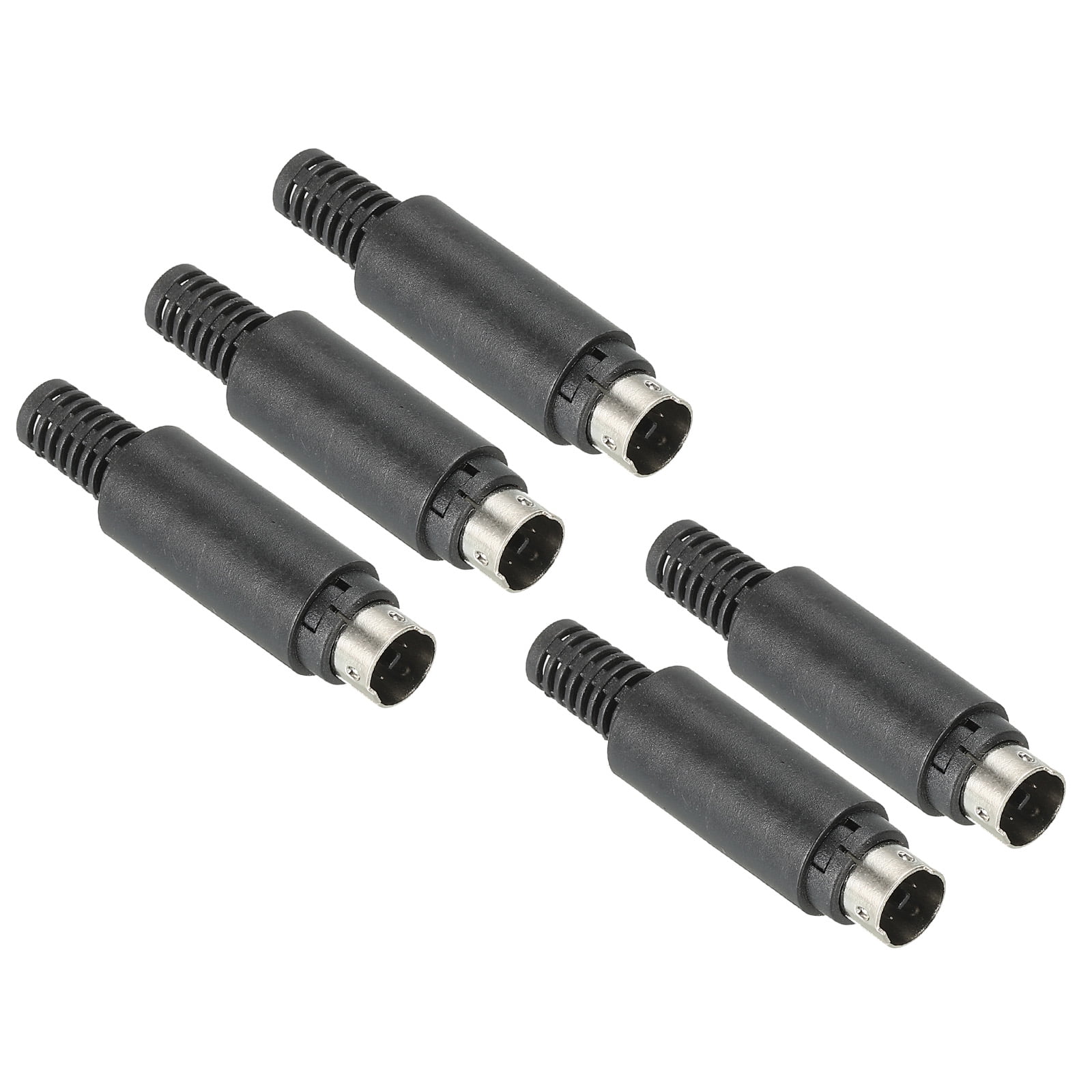 Pack of 5 S Video DIN Mini Male Socket 7 Pin Signal Transmission