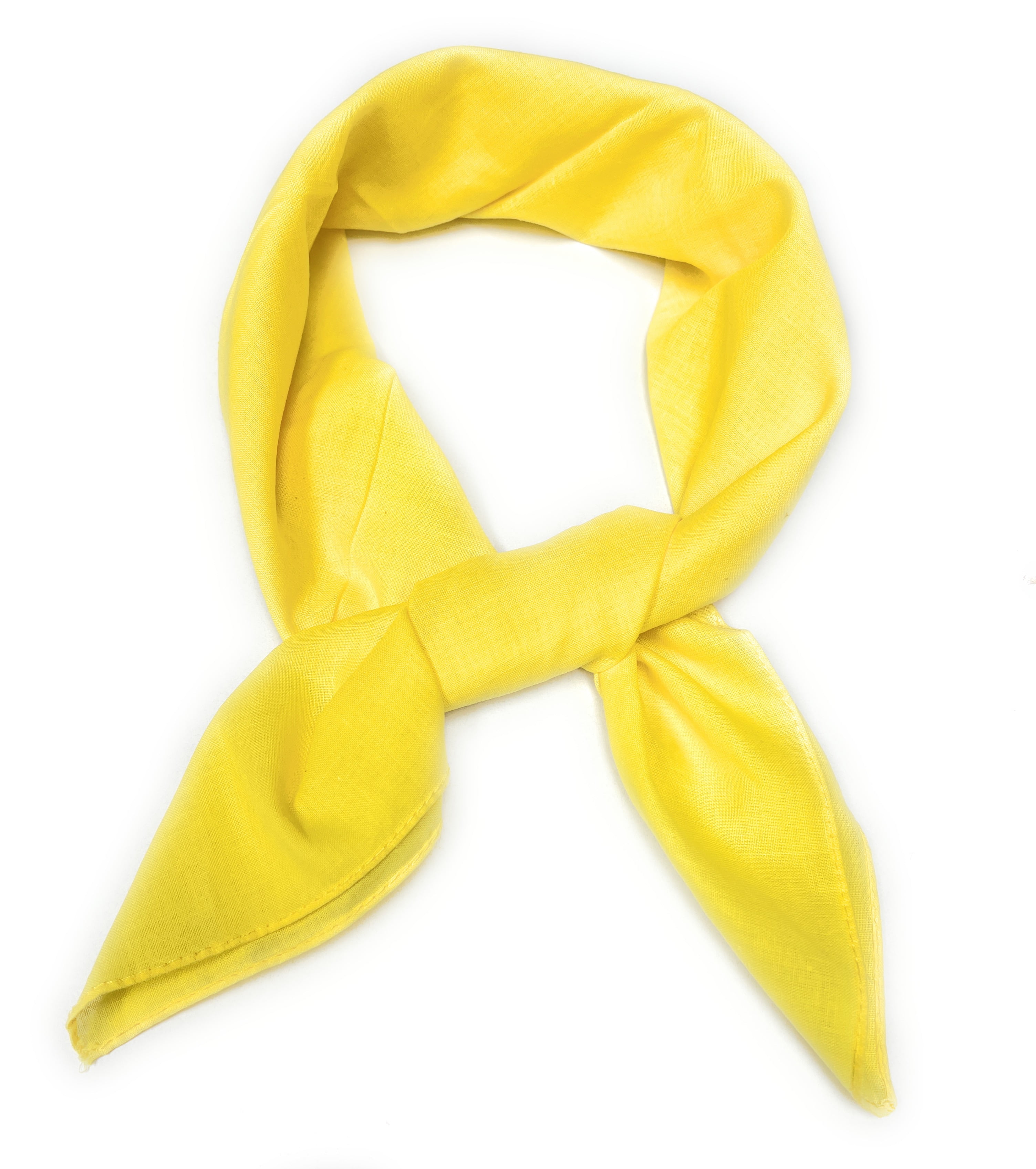 Scarf Scarf Etole 100 Folk Yellow Et17fol09 Yellow-Jaune – RUE MADAME