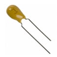 thumbnail image 1 of Pack of 5 TAP107K016CCS Cap 100 µF Conformal Coated Tantalum Capacitors 16 V Radial 800mOhm, 1 of 1