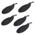 thumbnail image 1 of Pack of 5 TPE Spoon Rest Kitchen Utensils Holders Spatulas Rest Spoon Holders TPE Texture Suitable for Spoon Utensils, 1 of 8