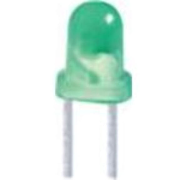Pack of 5 WP115A10GD LED Uni-Color Green 565nm 2-Pin T-1