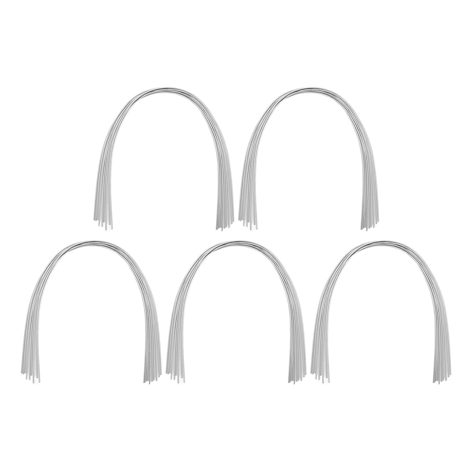 Pack of 50 0.017x0.022 inch nickel titanium orthodontic arch wire