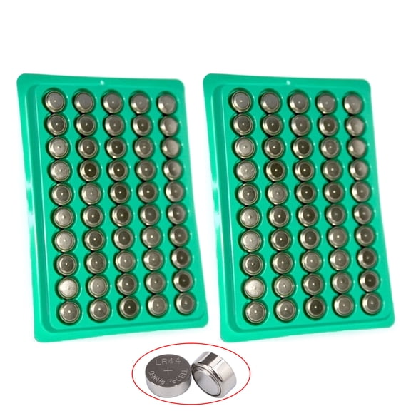 Pack of 50/100 AG13 Button Cell LR44 Button MP3 Players Calculator Zinc Manganese 1.55V
