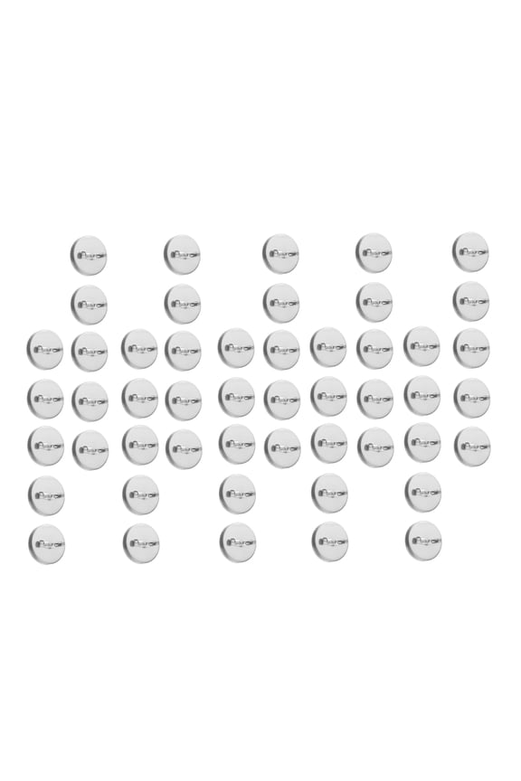 Pack of 50 Brooch Base Trays 25mm Brooch Clasps Pin Base Tray for Jewelry Making Brooches Making Supplies