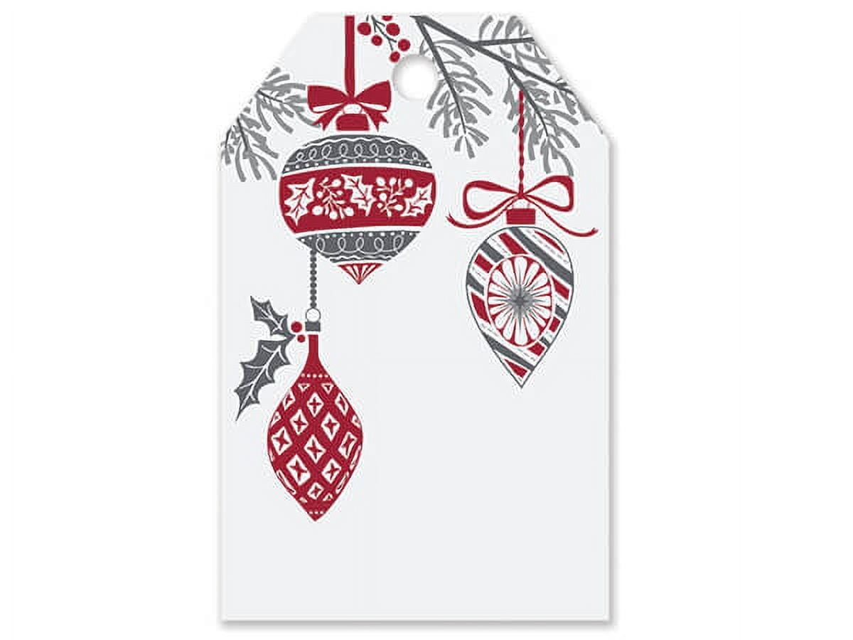 Merry Little Christmas Matte Gift Tags, 2-1/4x3-1/2, 50 Pack