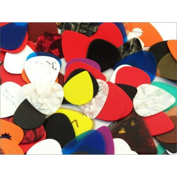 Pack of 500 Assorted Guitar Picks - 351 style - New - Free Shipping