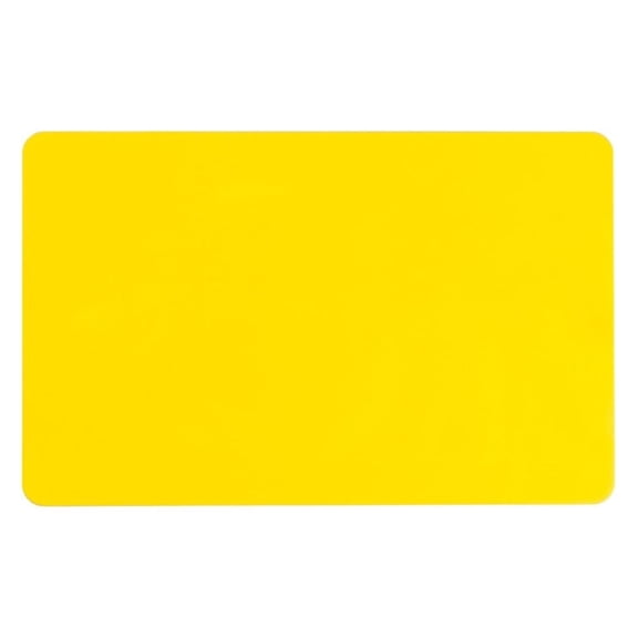 Pack of 500 Premium Graphic Quality Yellow PVC Cards CR80 30 Mil Standard Credit Card Size by