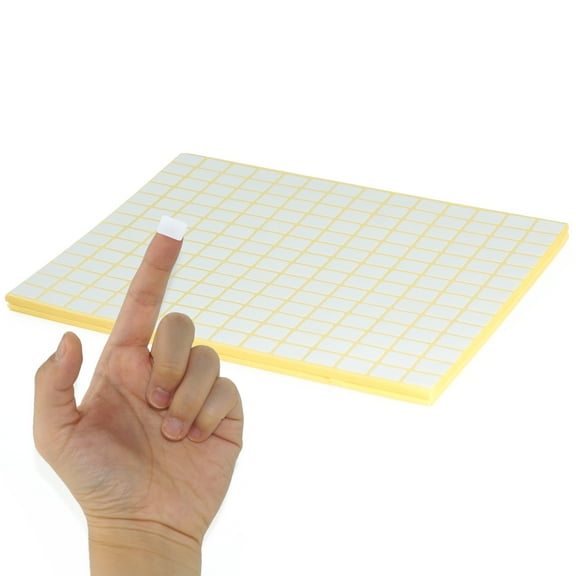 Pack of 5880, 30 Sheet Blank Rectangle Labels Small White Stickers Self Adhesive Writable Stickers for Office Home DIY Craft Supplies 0.35 x 0.5 inch