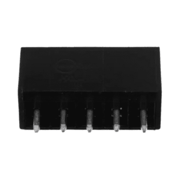 Pack of 6 39501-1005 Connector Terminal Block Header 5 Position , Male Pins, Shrouded (4 Side) 0.138 (3.50mm) Vertical Through Hole