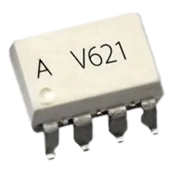 Pack of 6 ASSR-V621-302E Optoisolator 3.75KV 2CH Photovoltaic 8SMD :RoHS, Tube