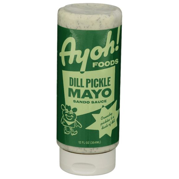 Pack of 6 AYOH Foods Sauce Sando Dill Pickle 12 oz