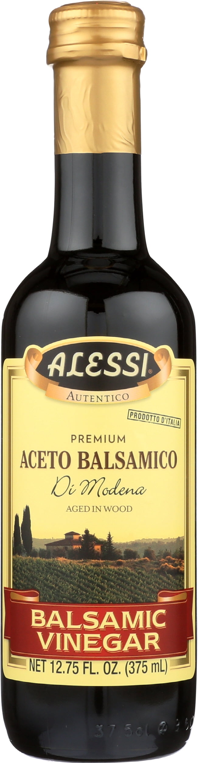 Pack of 6, Alessi Balsamic Vinegar, 12.75 oz