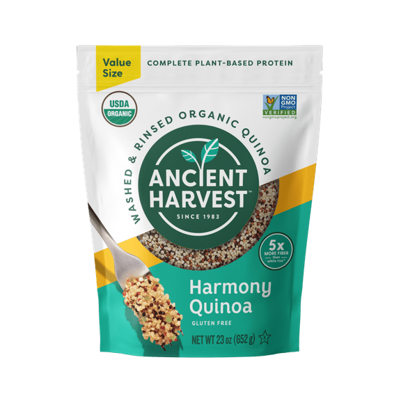 Pack of 6, Ancient Harvest Gluten Free Harmony Quinoa, 23 oz