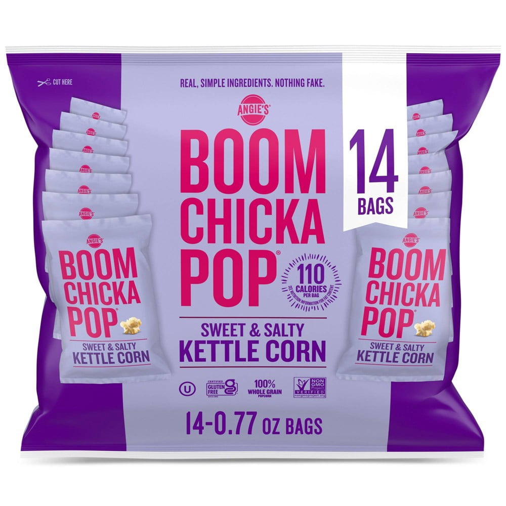 (Pack of 6) Angie's Popcorn Sweet & Salty Medium Popcorn 10.78 Oz