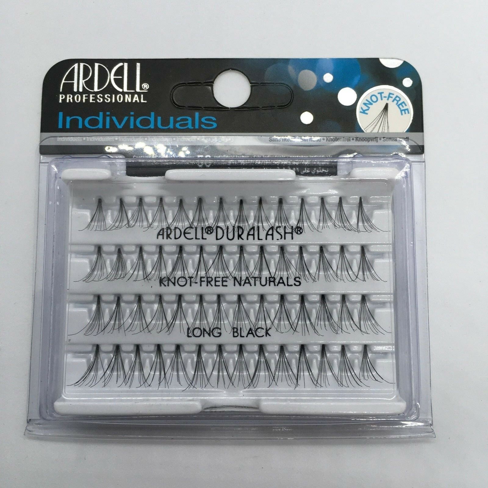 (Pack of 6) Ardell Professional Individuals Knot-Free Naturals - Long Black