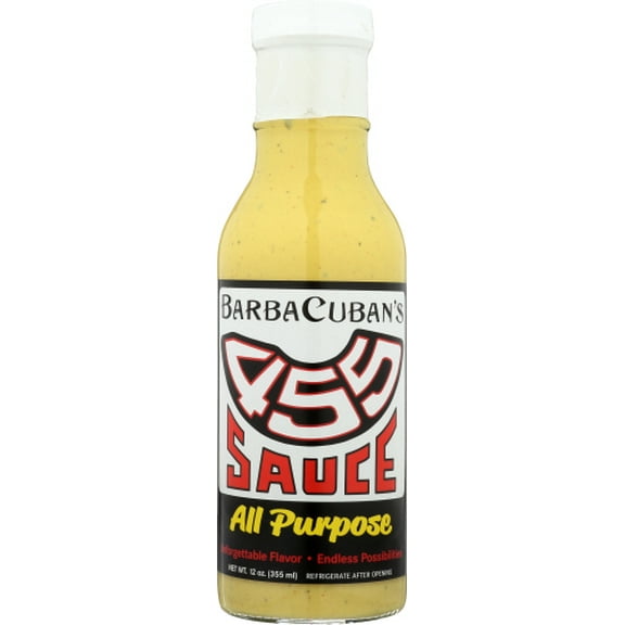 (Pack of 6) BARBACUBAN 455 Original Mojo Mustard Sauce 12 oz