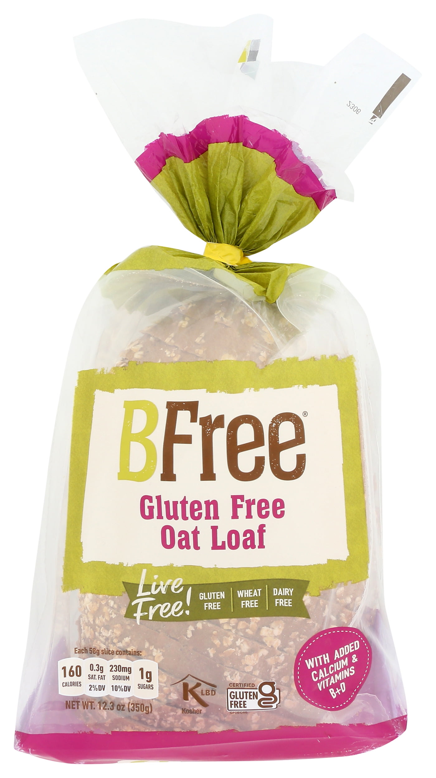 (Pack of 6), BFree Gluten Free Oat Loaf, 12.3 oz