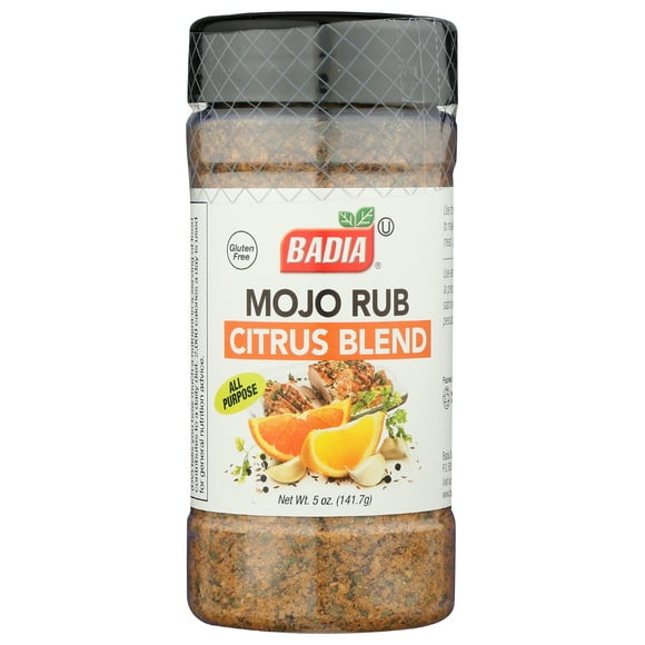 Pack of 6, Badia Mojo Rub Citrus Blend, 5 oz