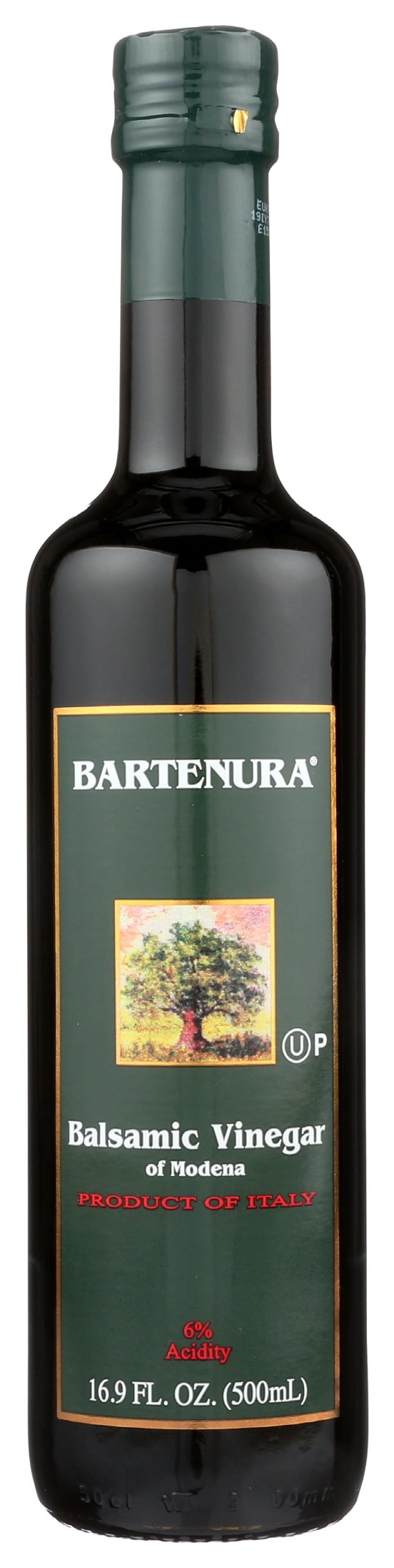 Pack of 6, Bartenura Balsamic Vinegar of Modena, 16.9 fl oz