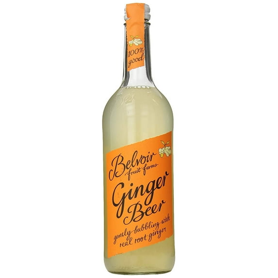 (Pack of 6) Belvoir Organic Ginger Beer, 25.4 fl oz