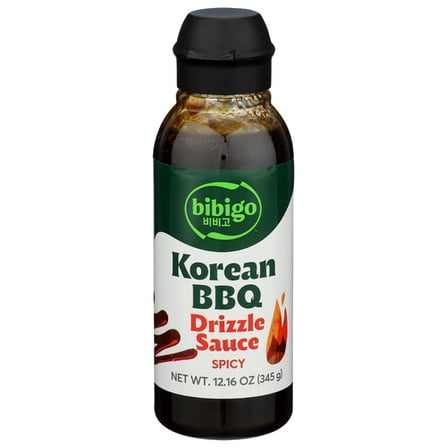 (Pack of 6) Bibigo Spicy BBQ Drizzle Sauce 12.16 Oz