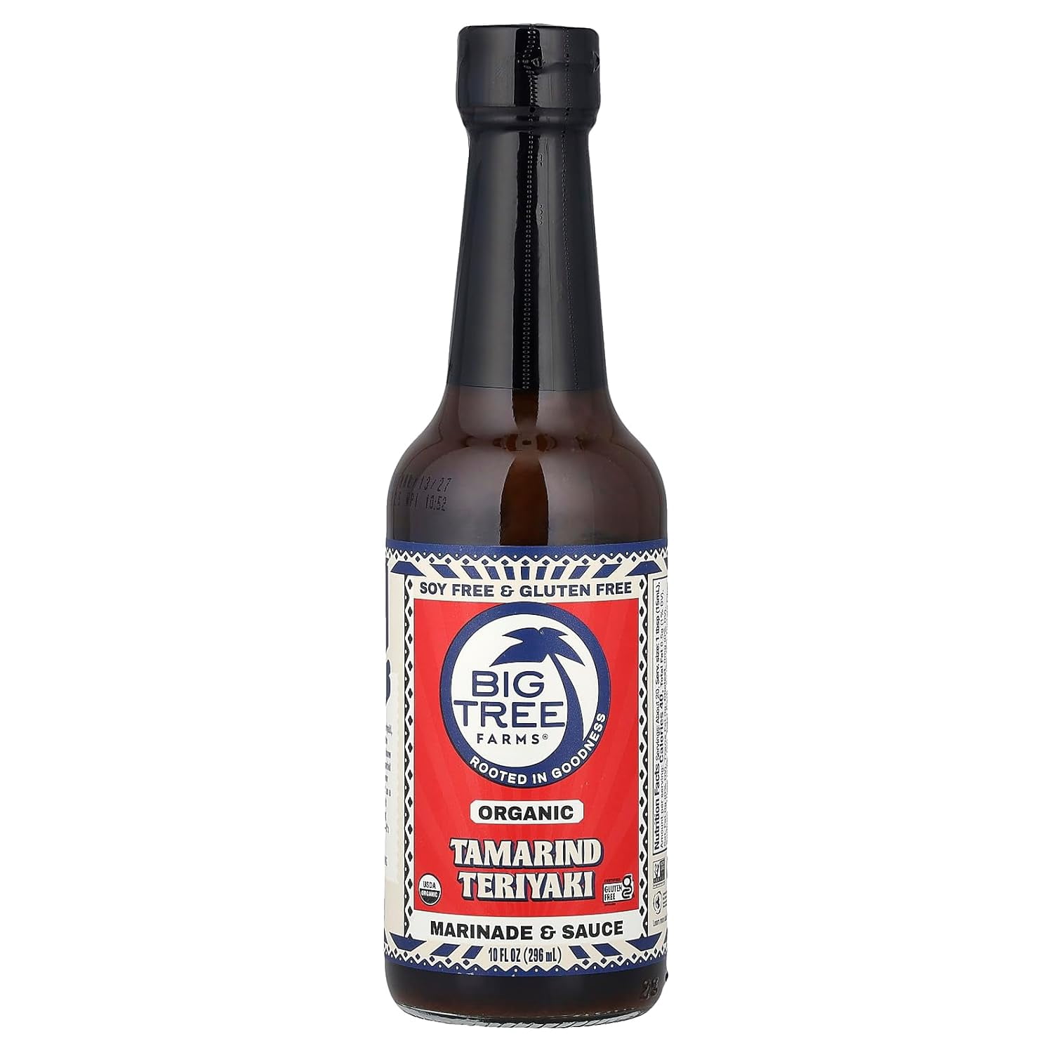 (Pack of 6), Big Tree Farms Organic Soy-Free Teriyaki, 10 fl oz